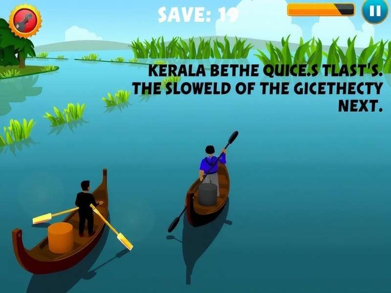 Kerala Backwater Quest Game Screenshot